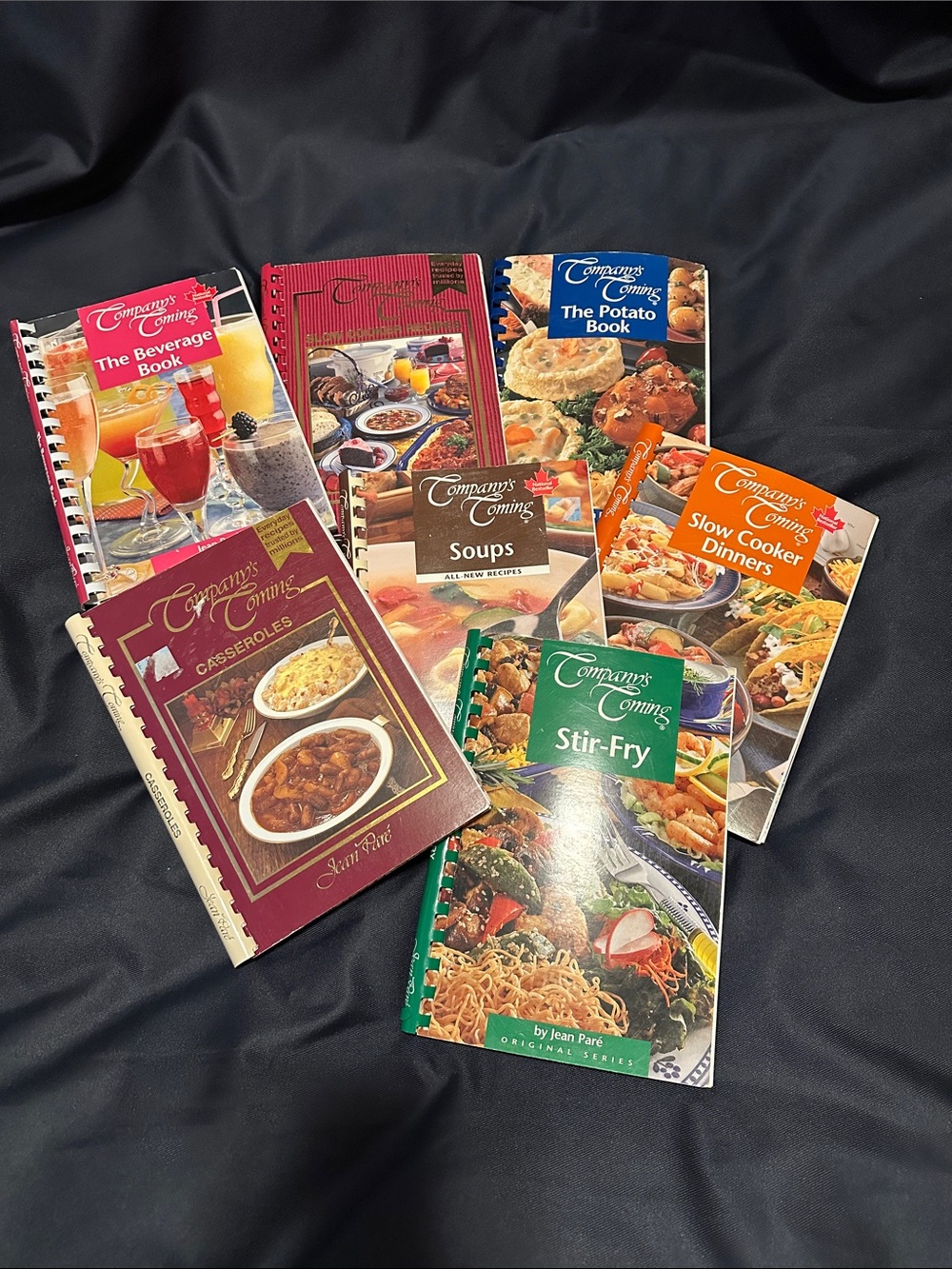 Company's Coming Recipe Book Set - Assorted Colors